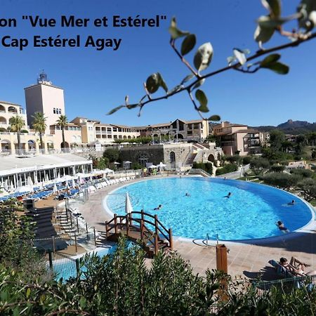 "Location Vue Mer Et Esterel", Cap Esterel Agay-Saint Raphael, T2, Piscines, Parking, Wifi Daire Dış mekan fotoğraf