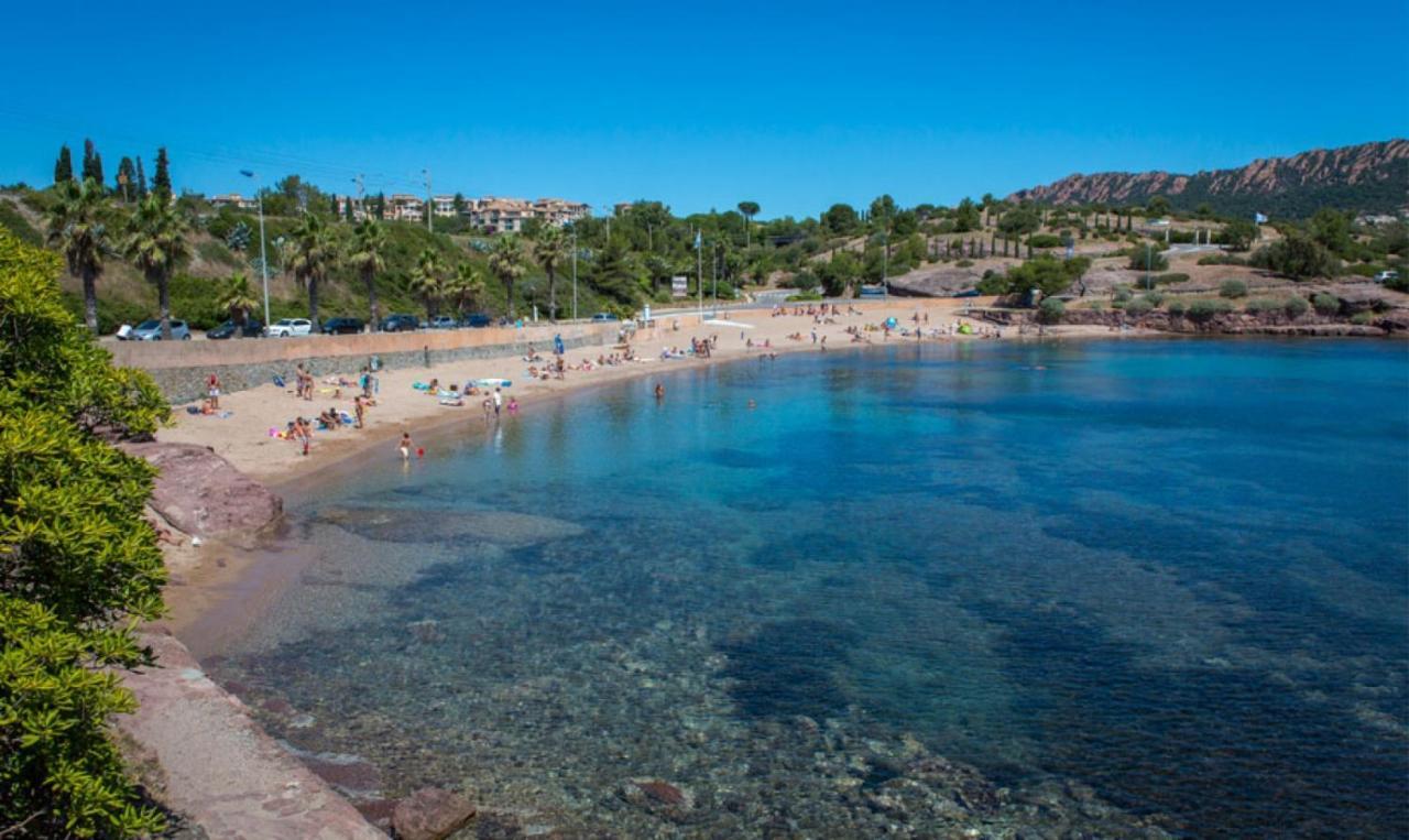 "Location Vue Mer Et Esterel", Cap Esterel Agay-Saint Raphael, T2, Piscines, Parking, Wifi Daire Dış mekan fotoğraf