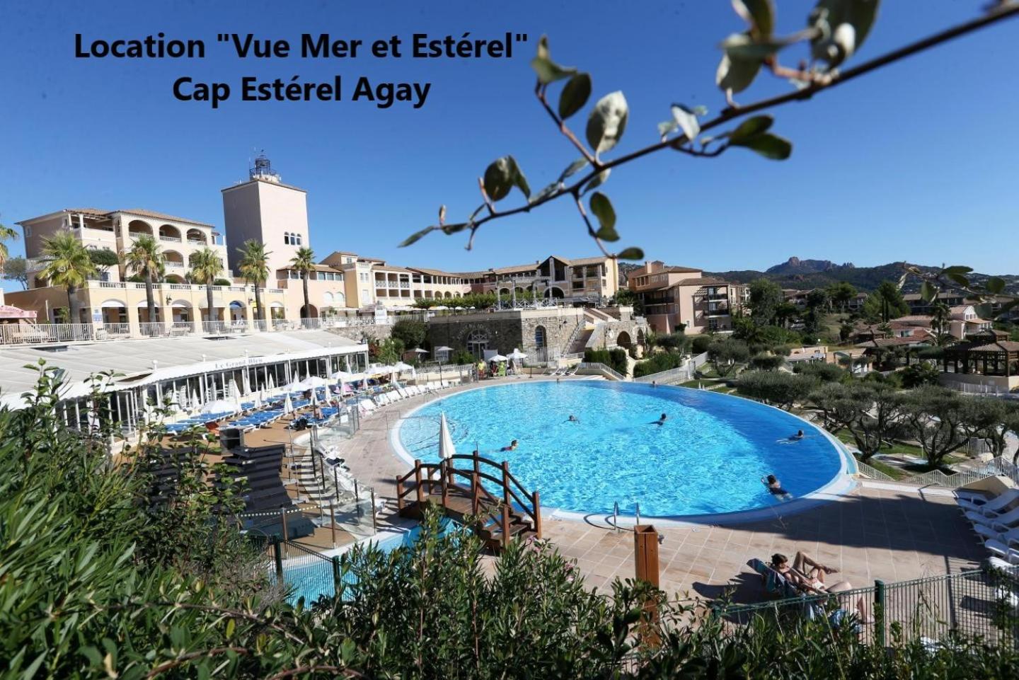 "Location Vue Mer Et Esterel", Cap Esterel Agay-Saint Raphael, T2, Piscines, Parking, Wifi Daire Dış mekan fotoğraf