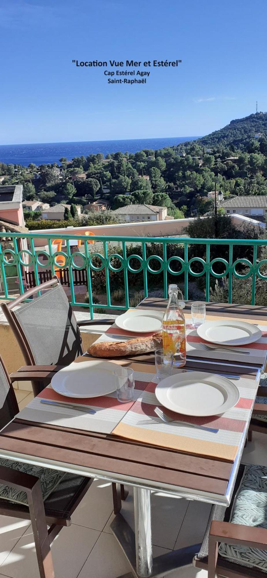 "Location Vue Mer Et Esterel", Cap Esterel Agay-Saint Raphael, T2, Piscines, Parking, Wifi Daire Dış mekan fotoğraf