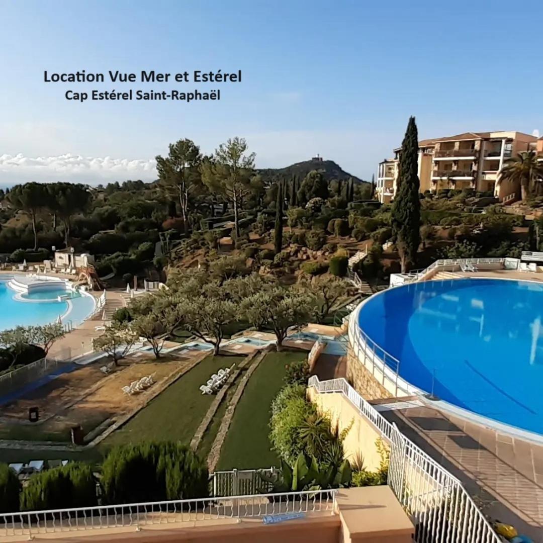 "Location Vue Mer Et Esterel", Cap Esterel Agay-Saint Raphael, T2, Piscines, Parking, Wifi Daire Dış mekan fotoğraf